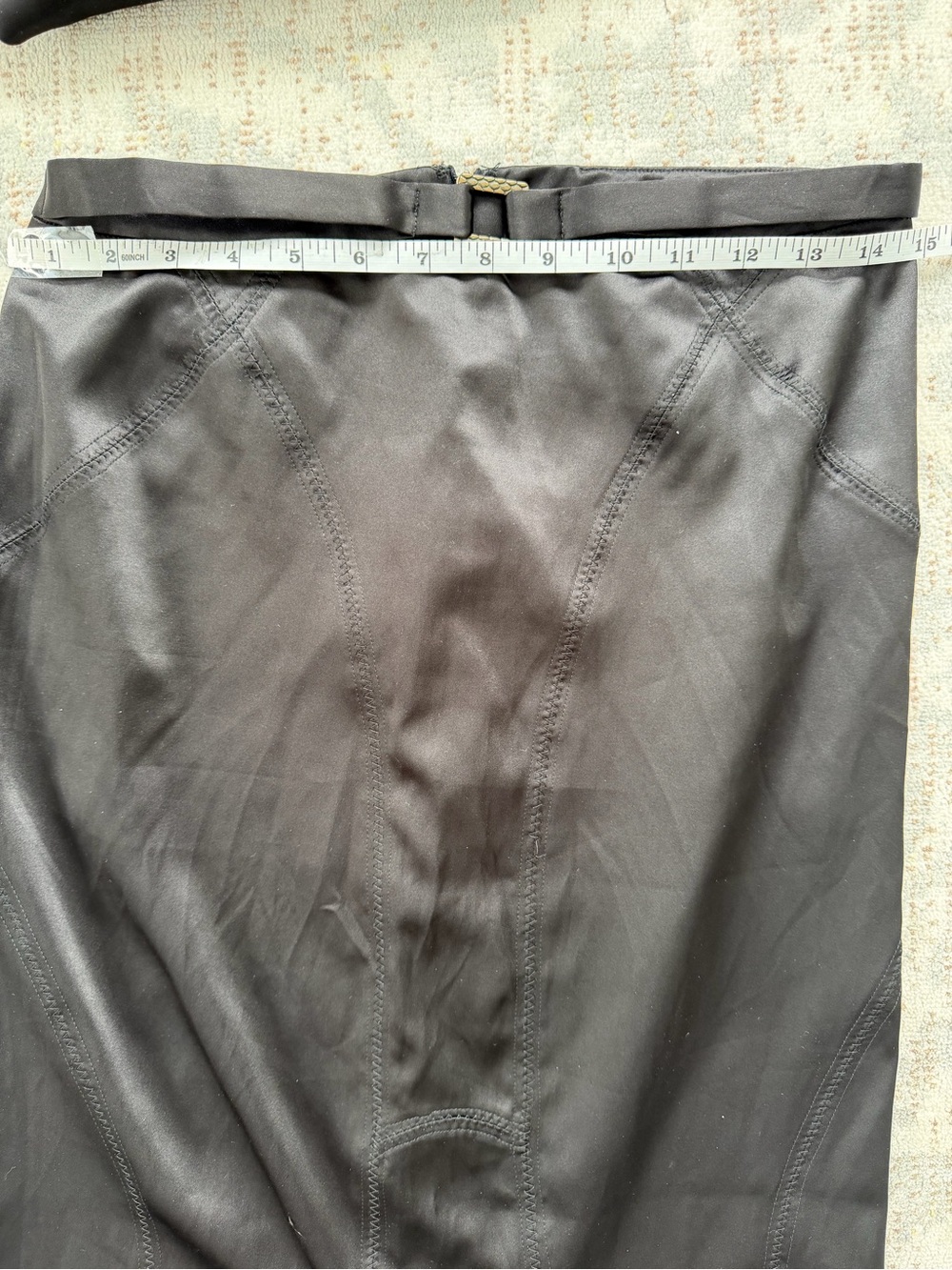 Just Cavalli Vintage Y2K Satin Corset Bustier Mermaid Maxi Skirt Set IT 44/42 - Picture 7 of 15